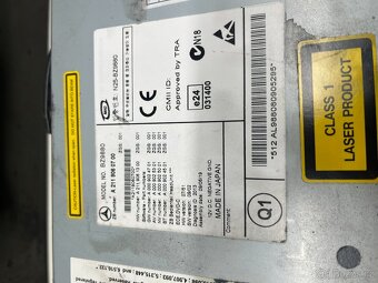 Rádio Mercedes-Benz E W211 CD/GPS - 2