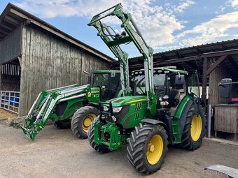 MONTUJEME ČELNÍ NAKLADAČE INTER TECH NA TRAKTORY JOHN DEERE - 2