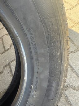 Letní pneu 215/65 R16C -2ks - 2