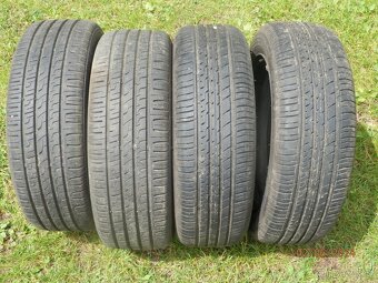 4xObutá letní kola na OPEL CORSA D 195/55 R16 4x 7,8MM - 2