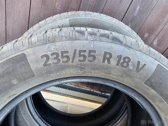 235 55 18 Continental letní sada 4 ks zánovní - 2
