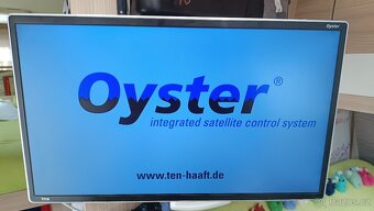 Automat. Satelit Oyester premium s televizí do karavanu 12 V - 2