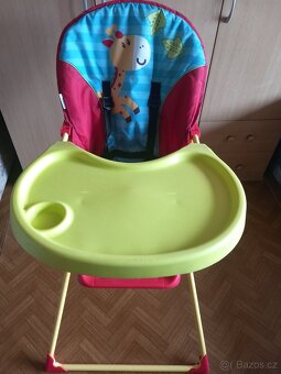 Skládací jídelní stolička/židlička HAUCK top stav - 2