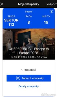 OneRepublic - Praha O2 aréna 5.10.2025 - 2