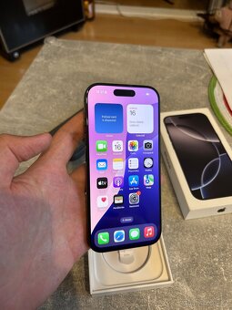 Prodám iPhone 16 PRO 128gb (záruka do 05/2026) - 2