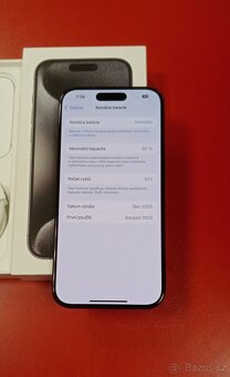 Apple iPhone 15 Pro 128GB záruka - 2
