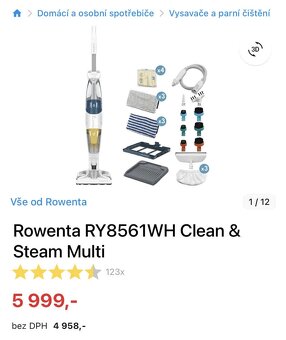 Rowenta RY8561WH Clean&Steam Multi - 2