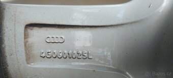 Alu disky r17" Audi A6, pneu Michelin Alpin - 2