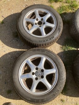 Volvo V70 I 15" kola 4 ks + zimni pneu na dojezd [REZERVACE - 2