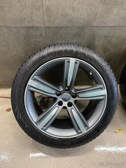 Lité ALU disky 19' na Audi se zánovní zimní pneu - 2
