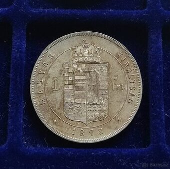 1 Zlatník 1872 KB - RL, VZÁCNÝ, PATINA - 2