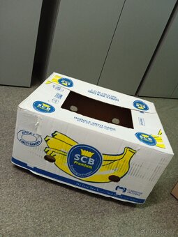 Stěhovací krabice - banánovky - 2