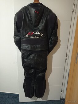 Dvoudílná kožená kombinéza - 2