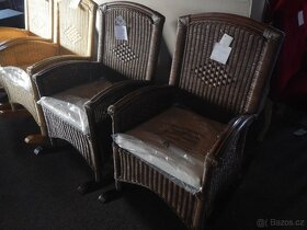 Houpací křeslo ratanové - 2