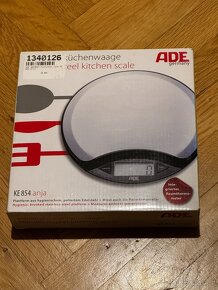 Nerezová kuchyňská váha s teploměrem - 2