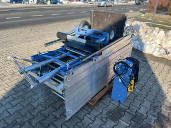 Šikmý výtah žebříkový, střešní výtah Geda Lift 250, 16m - 2