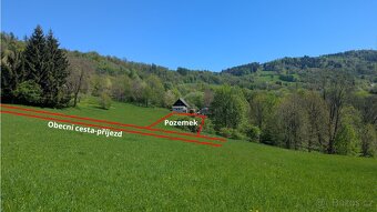 Stavební pozemek Mírová pod Kozákovem Prackov LEVNĚ - 2