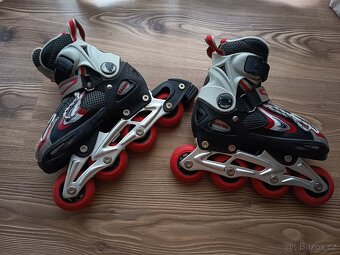 Inline kolečkové dětské brusle vel 29-32 - 2