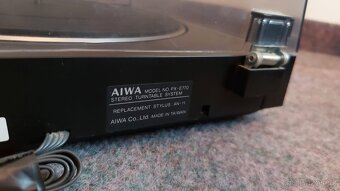 Gramofon Aiwa PX‑E770, plně automatický - 2