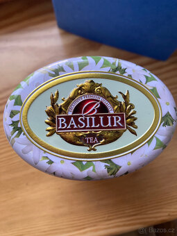 Oválná plechovka od čaje - 2