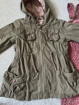 Set jaro, podzim. Bunda, kalhoty lacláče 92/98 - 2