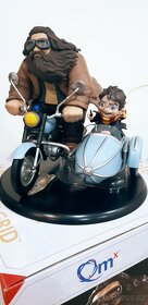 Qfig Harry Potter & Rubeus Hagrid na motorce, soška - 2