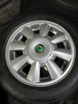 SADA LETNÍCH KOL ŠKODA 5x100 R14 - 2