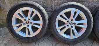 Originál alu Škoda Fabia 4 5x100 195/55 R16 - 6mm letní pneu - 2