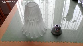 Retro - širmy (na lustr), el. stolní lampa ; LED lampa - 2