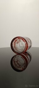 Starožitná sklenice - Biedermeier LOVECKÝ MOTIV - 2