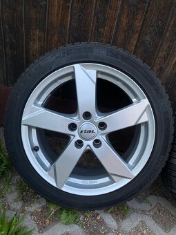 Alu kola R17, 5x112, ET38, 7,5J , 225 45 17 zimní - 2
