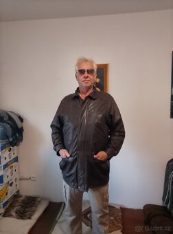 Velmi kvalitní kožená bunda Navigator - 2