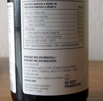 Zinzino Balance Oil+ 300ml. - 2