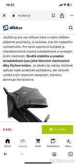 Kočárek Joie Signature - 2