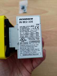 Schrack Vypínač LTS40A, 3.pól., červený, 40A panel - 2
