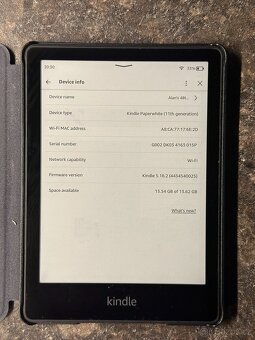 Čtečka Amazon Kindle Paperwhite 11. gen 16GB + obal 2 - 2