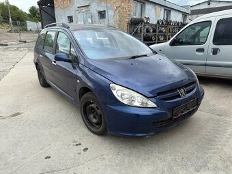 Náhradní díly - Peugeot 307, 1.6i 80kW r.v. 2003 - 2