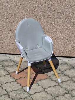 Dětská jídelní židlička se stolečkem Kinderkraft FINI - 2