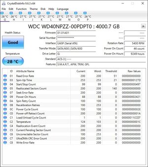 4TB Prenosny USB 3.0 2.5" harddisk - 2