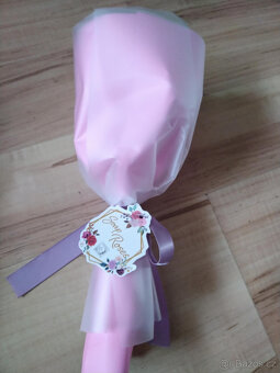 Mýdlová květina cca 20 cm dlouhá - 2