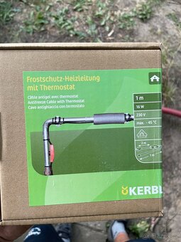 Topný kabel s termostatem kerbl - 2