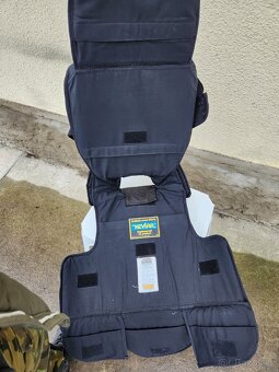 policejní vesta neprůstřelná balistická urna taktická kevlar - 2