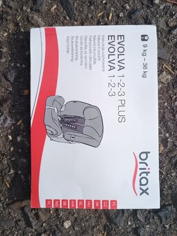 Dětská sedačka Britax Evolva Plus pro dítě 9-36 kg - 2