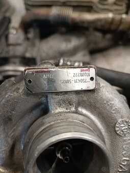 Turbo Garrett 750431-5012S – BMW X3 2.0d 110 kW M47 - 2