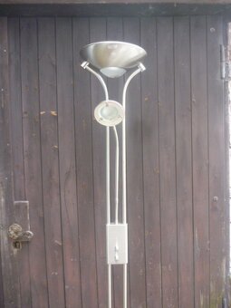 EGLO - Stmívatelná stojací lampa 1xR7s/230W + 1xG9/33W bronz - 2