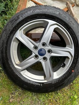 Originál Ford -Alu kola 5x108 - 6,5j x16 ET 50 + zimní pneu - 2
