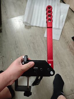 Ruční brzda pro Simracing - aikeec 64 Bit USB Handbrake - 2