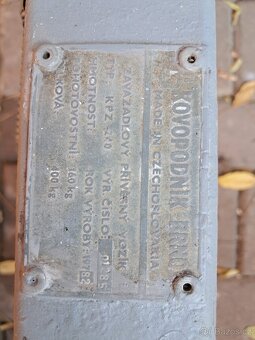 Přívěsný vozík - KPZ 240 - 2