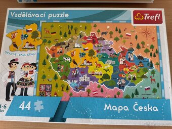 Vzdělávací puzzle Česka a Slovenská republika - 2