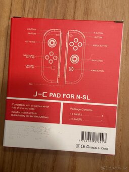 Nový Gamepad J-C PAD S201 pro Nintendo Switch (L/R), PC 750, - 2